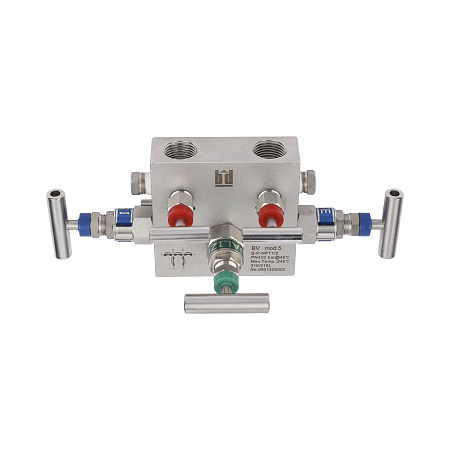 Блок вентильный BV, Модификация 1 (манифольд)